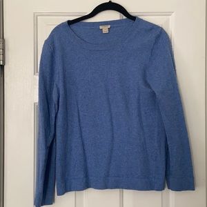 J. Crew blue sweater